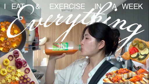 How I Eat & Exercise in a Week (simple, healthy, plant-based)