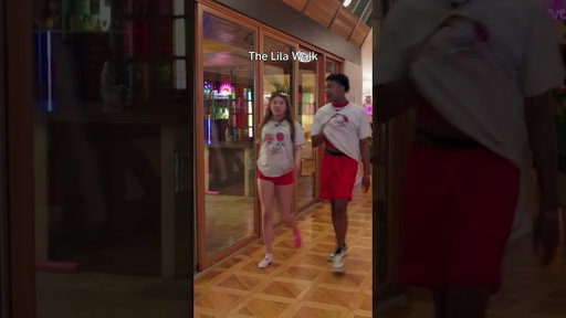 Just casually being iconic with a signature walk. #CanadaShore