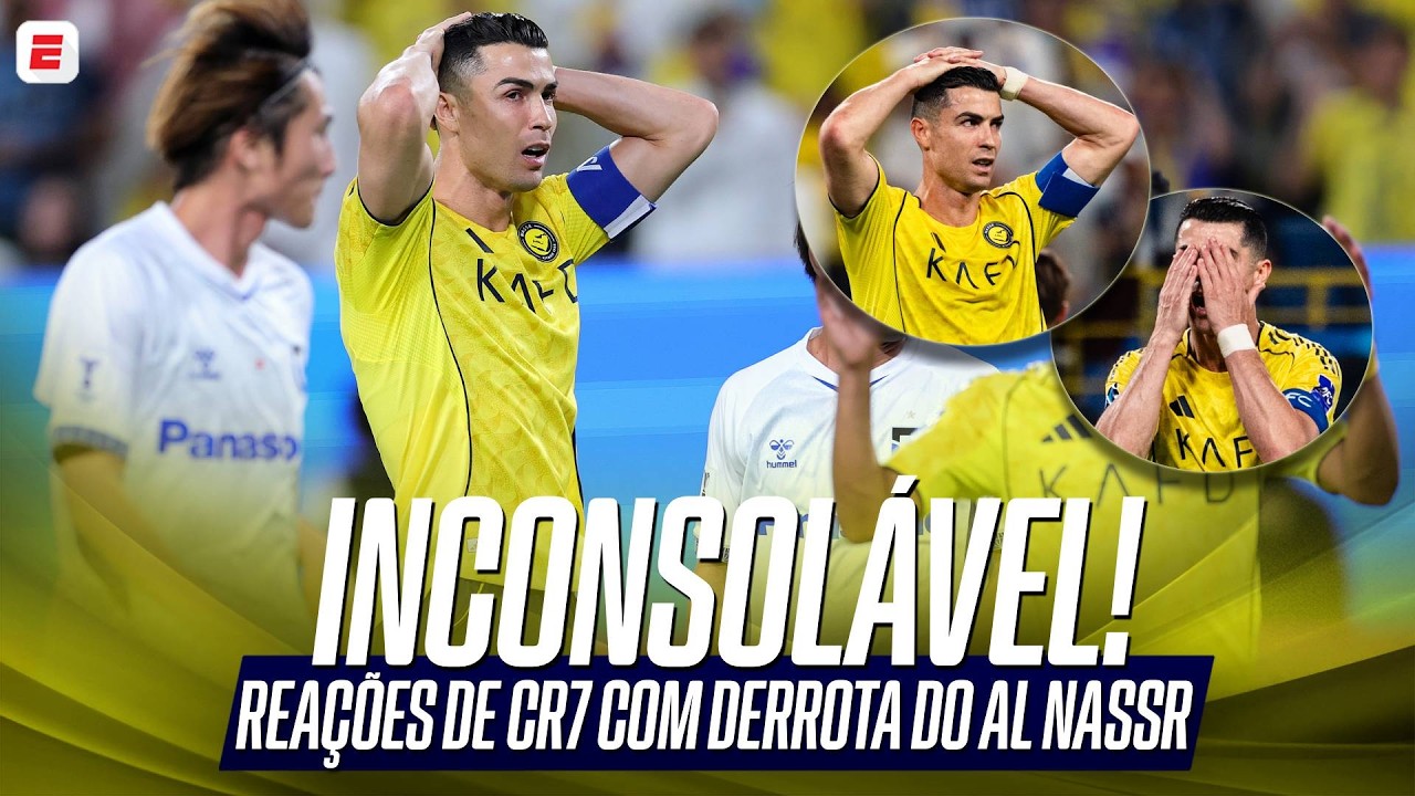 VEJA LANCES E REAÇÕES DE CRISTIANO RONALDO NA DERROTA DO AL NASSR NA FINAL DA CHAMPIONS ASIÁTICA II