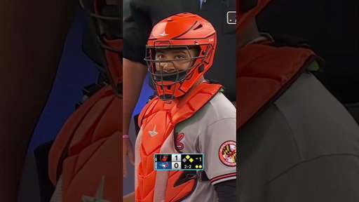 Catcher never tapped his helmet but got the pitch challenge right