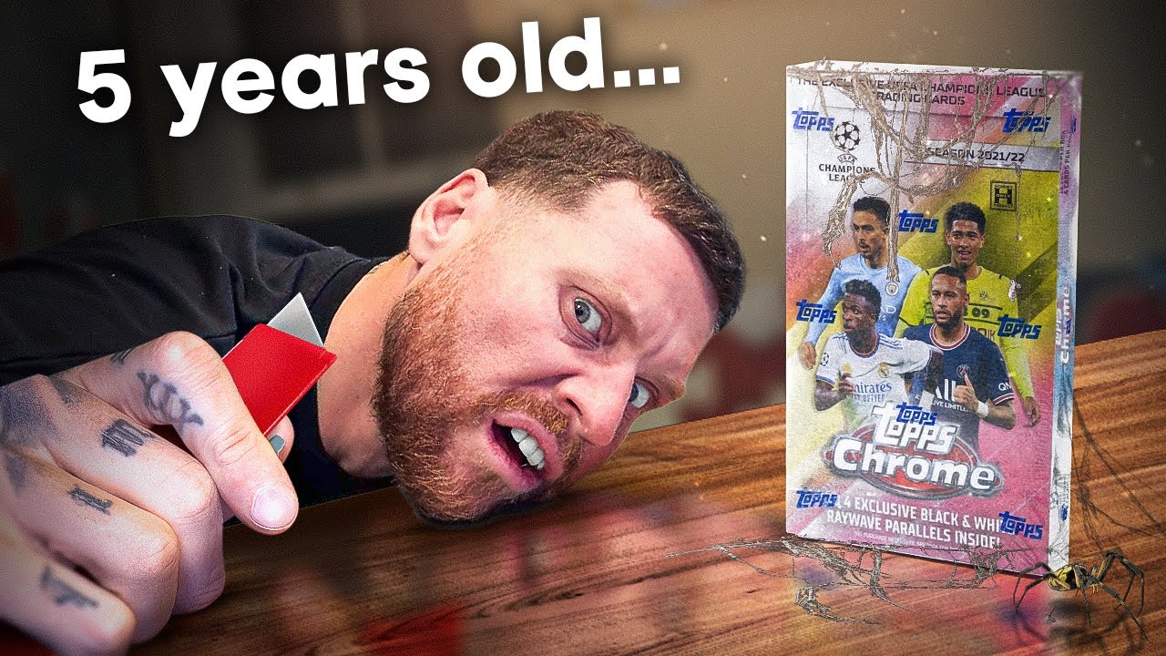 I Opened 5 Year Old CHAMPIONS LEAGUE Boxes...