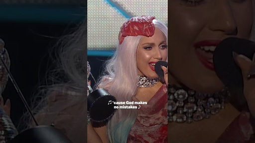 Lady Gaga sings “Born This Way” at the 2010 #VMAs