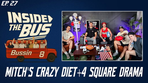 Mitch's WILD Diet + Bussin' 4 Square Drama | Inside The Bus