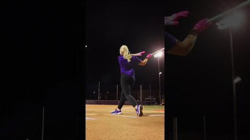 GCU launching balls into the night. #softball #homerun