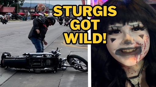 Crashes & Wild Moments at the Sturgis Motorcycle Rally