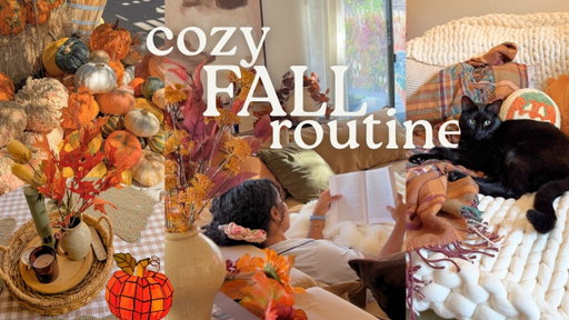 the cozy fall routine to slow down & be kind to yourself 🍂