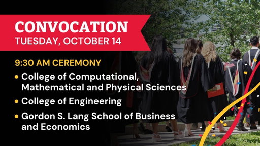 U of G Fall Convocation - Oct 14, 2025 at 9:30 AM | CCMPS, COE, and Lang Business