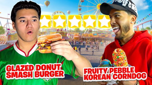 Trying The Craziest Food at the Fair! *Almost Threw Up*