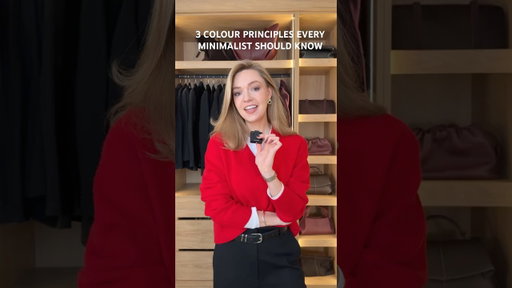 THE 3 COLOUR PRINCIPLES EVERY MINIMALIST SHOULD KNOW!