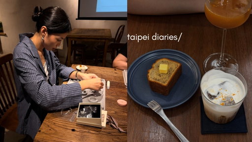 taipei vlog | hotpot, making crystal bracelets & a little glam moment