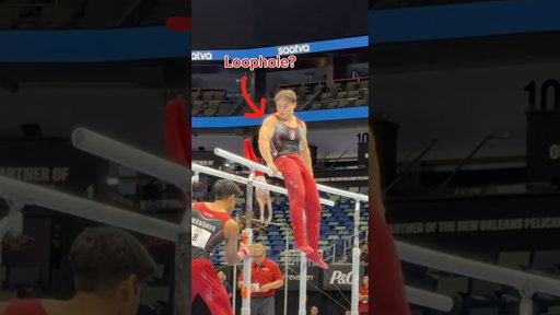 Gymnastics loophole EXPLAINED 🤔 #gymnastics #gymnast #sports #loophole #olympics #olympic #judge