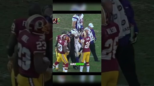 He tore his knee, laughed, came back mad