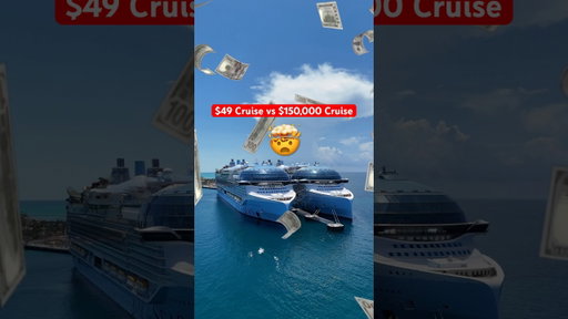 The $49 Cruise vs. The $150,000 Cruise 🤯