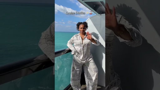 Save this for your next cruise. 🤭🚢✨ #vacationoutfit #virginvoyages #naturalhair
