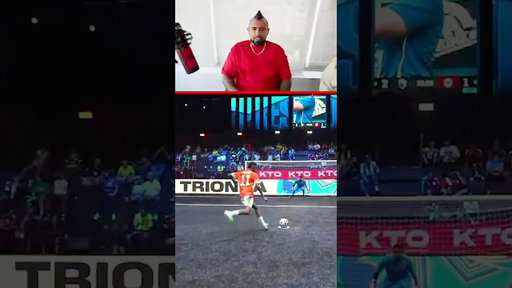 Arturo Vidal’s reaction to my penalty 🎯😮‍💨