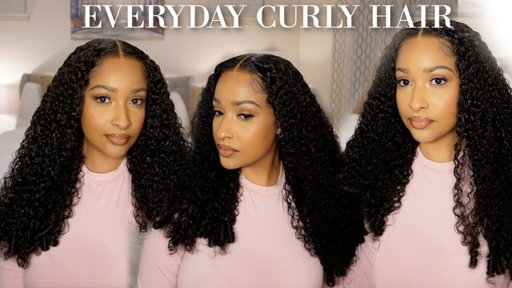 You Need This Hair!! Completely Glueless Curly Hair Ft. Unice