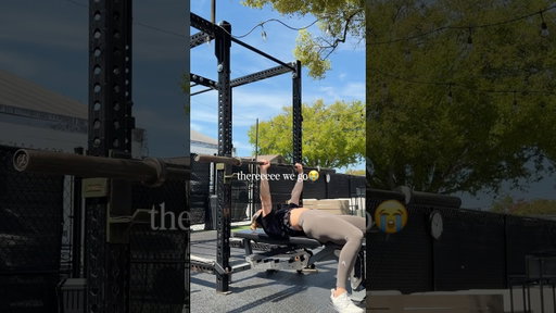 signs you’ve taken an extended vacation from bench press 🤓 #gymgirl #reels #explore #fitness
