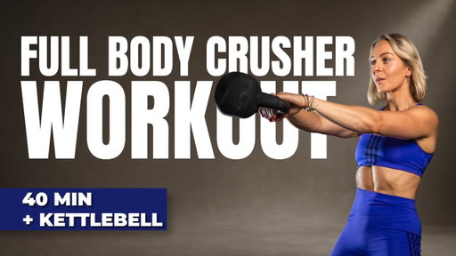40 MIN KB FULL BODY WORKOUT | STRENGTH & CONDITIONING | GET STRONG, MOVE & CRUSH IT | + KETTLEBELLS