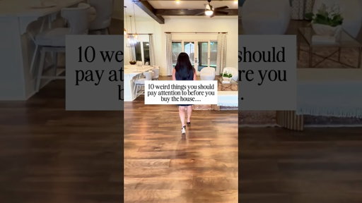 Things I tell buyers to check during a home tour