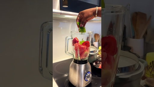 Very delicious watermelon breakfast smoothie! #breakfastsmoothie