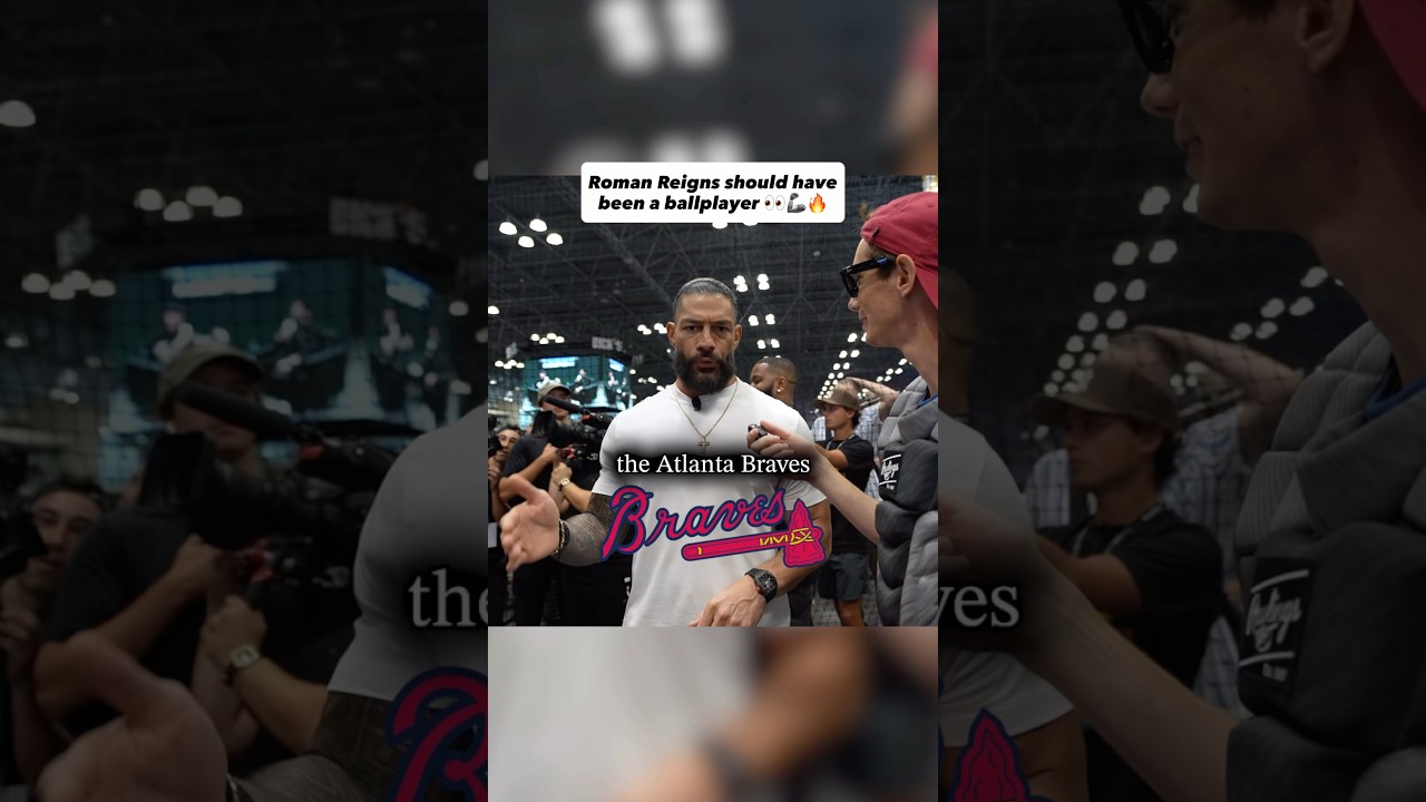 Roman Reigns would have balled out in baseball…👀🦾🔥#shorts