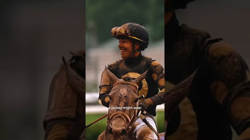 They wear HOW many layers?! 😳🥽 #kentuckyderby #jockey #horseracing