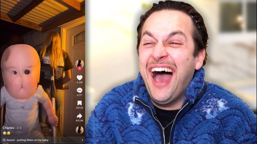 Watching TikToks My Boyfriend Sent Me