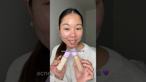 new tower 28 acne-safe serum foundation review 👀 #makeup #acnesafe #acnemakeup #skincare