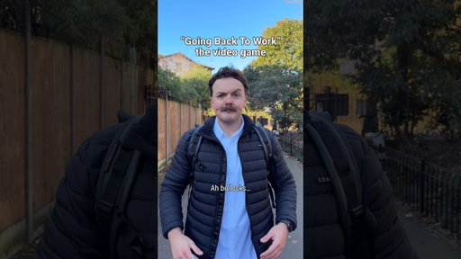 Back to Work : the VIDEO GAME 🎮💼🫠 #gaming #work #comedy #actor #relatable #original #gta #funny