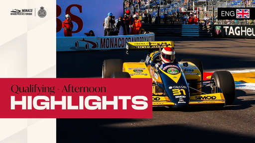 Grand Prix de Monaco Historique 2026 – Highlights Qualifying (afternoon)
