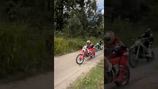 Full Throttle Sketchiness on a 1993 CR250