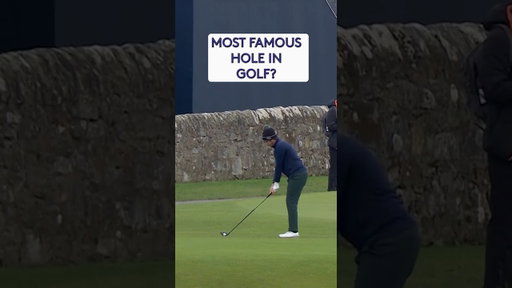 Driving the 18th green at the Old Course 🙌