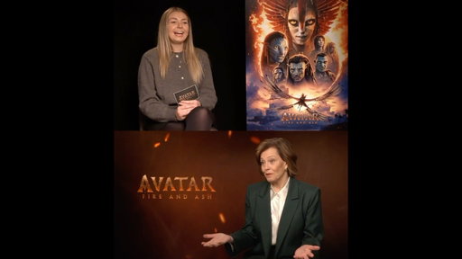 London Press Junket with Sigourney Weaver for Avatar: Fire and Ash! 💫 #interview