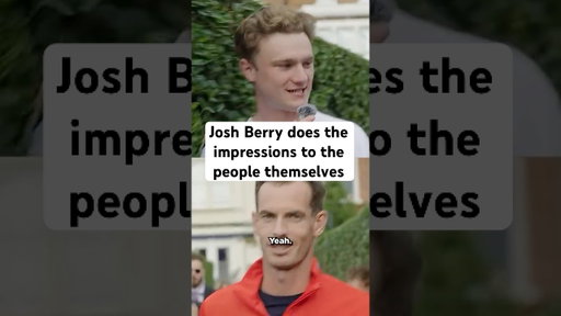 Josh Berry Impersonating celebrities to their faces. #impressions
