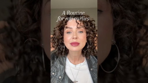 Curly hair routine! #curlyhair  hair