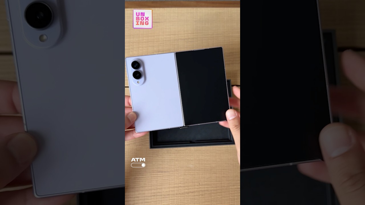 Unboxing the $1,900 Samsung Galaxy Z Fold 8 in Lavender