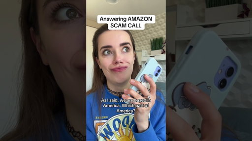 Amazon SCAM CALL #funny #funnyreels #funnyvids