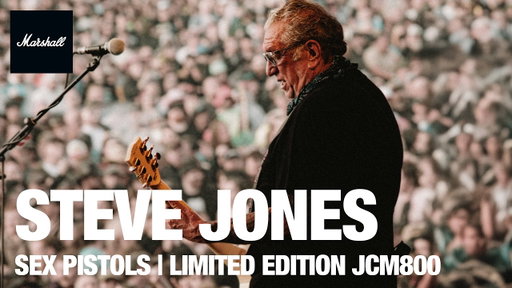 Steve Jones of Sex Pistols | Limited Edition 50th Anniversary JCM800 | Marshall