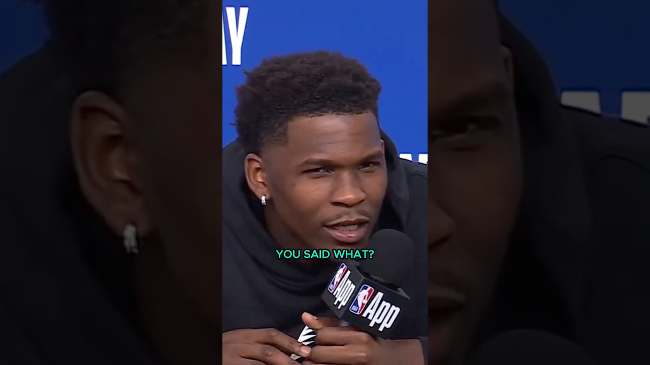 Ant's reaction to this ranking 😭