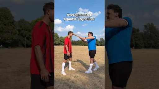 Average football match against Argentina ⚽️📕 #Comedy #Football #Messi #Fifa #WorldCup #lol