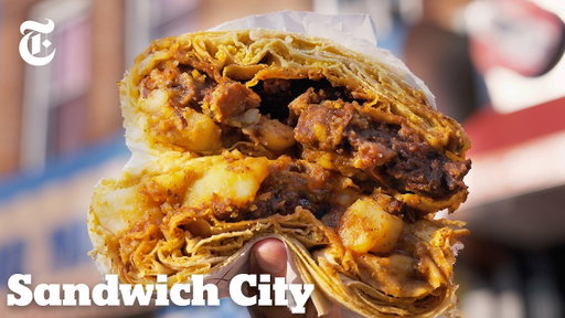 The Roti Royalty of Queens | Sandwich City | NYT Cooking