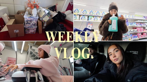 spend the week with me, im moving out!!, home shopping, nails, packing