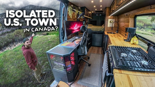 Vanlife Near Most Isolated U.S. Town (Driving To Alaska)