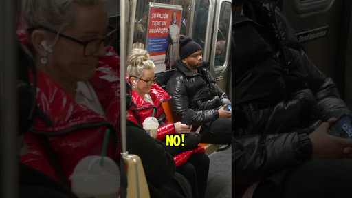 A pilot does stand up on the subway in NYC. #pilot #airplane
