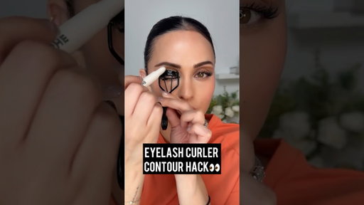 Eyelash Curler Contour Hack l Christen Dominique