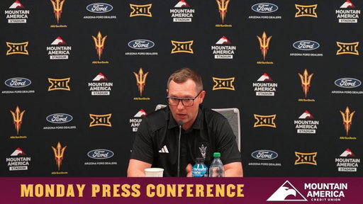 Kenny Dillingham | ASU Football Weekly Press Conference | Week 3 vs Texas State