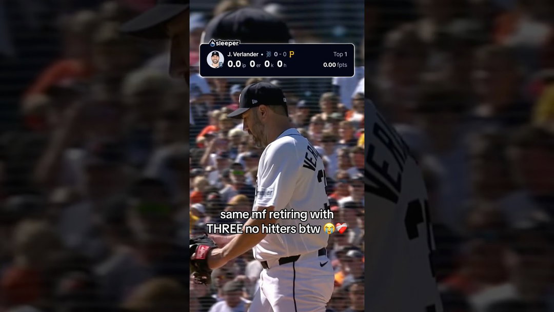 Enjoy retirement Justin Verlander ❤️‍🩹