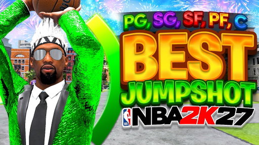 BEST JUMPSHOTS for EVERY BUILD IN NBA 2K27! 100% GREENLIGHT FASTEST JUMPSHOT & BEST SHOOTING BADGES!