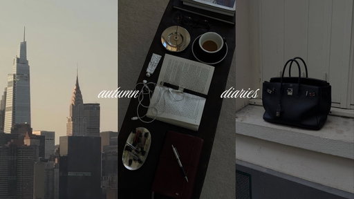 Autumn Diaries in NYC | Getting my first video out of the way…