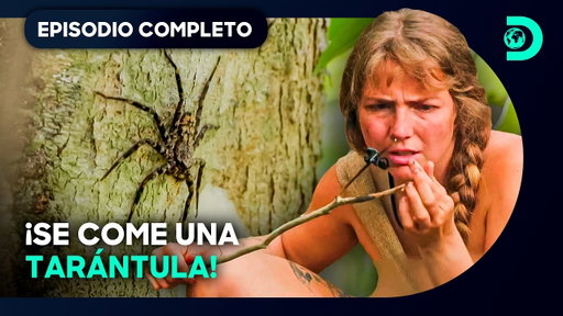 Soporta todo por seguir en el reto | Supervivencia al desnudo | Discovery Latinoamérica